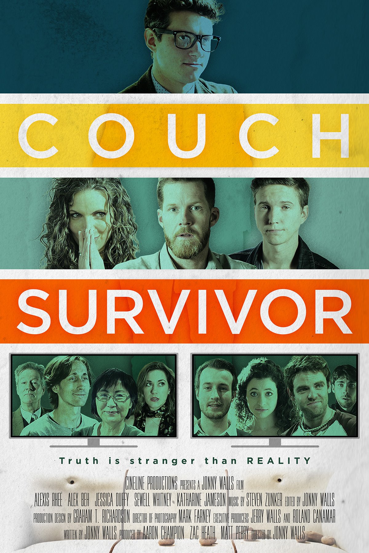 Poster for Couch Survivor Directed by Jonny Walls, Produced by Cineline Productions