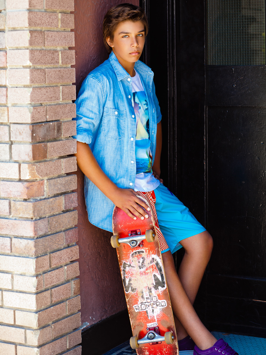 Tyler Colt Skateboarder