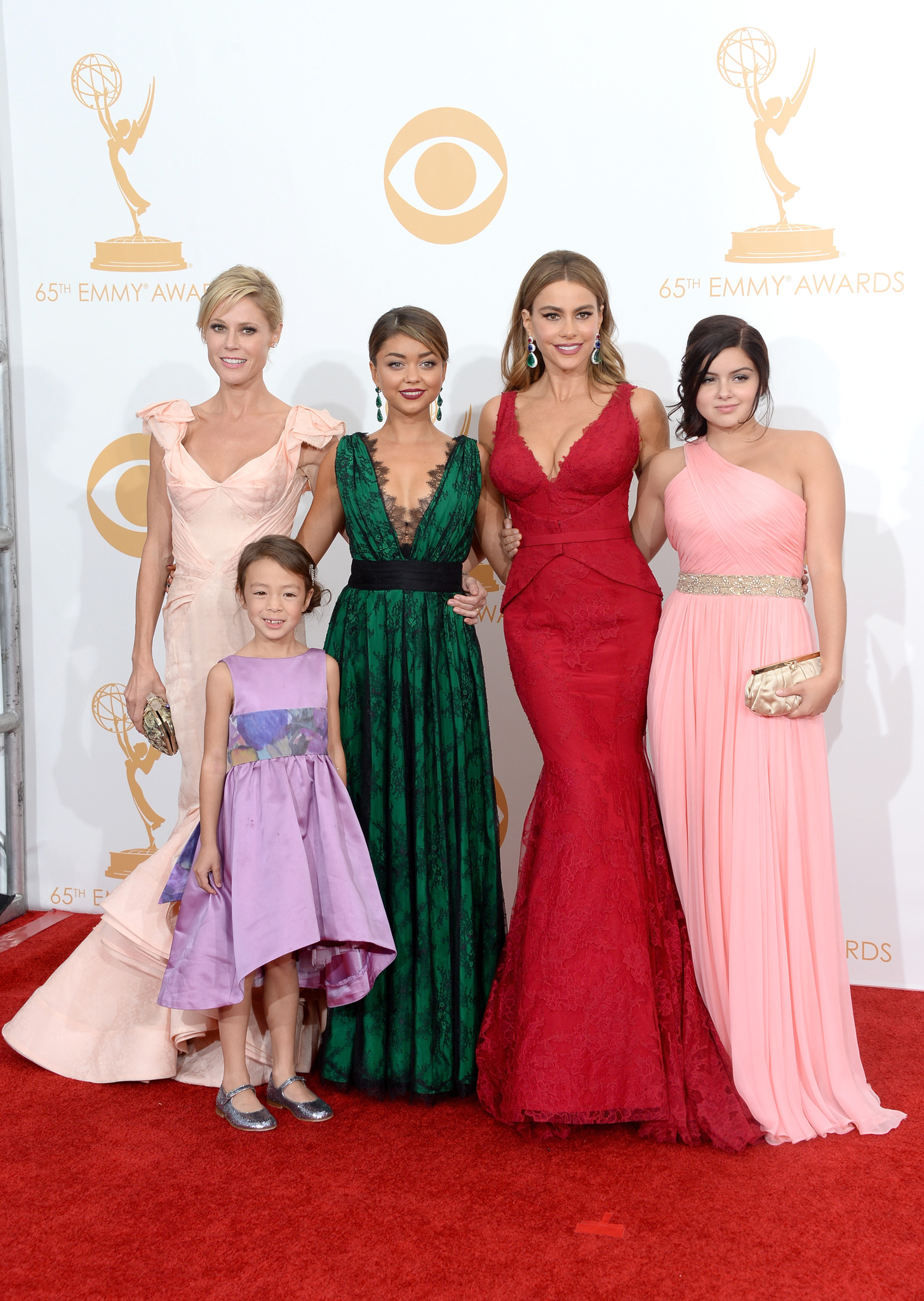 Sofía Vergara, Julie Bowen, Sarah Hyland, Ariel Winter and Aubrey Anderson-Emmons