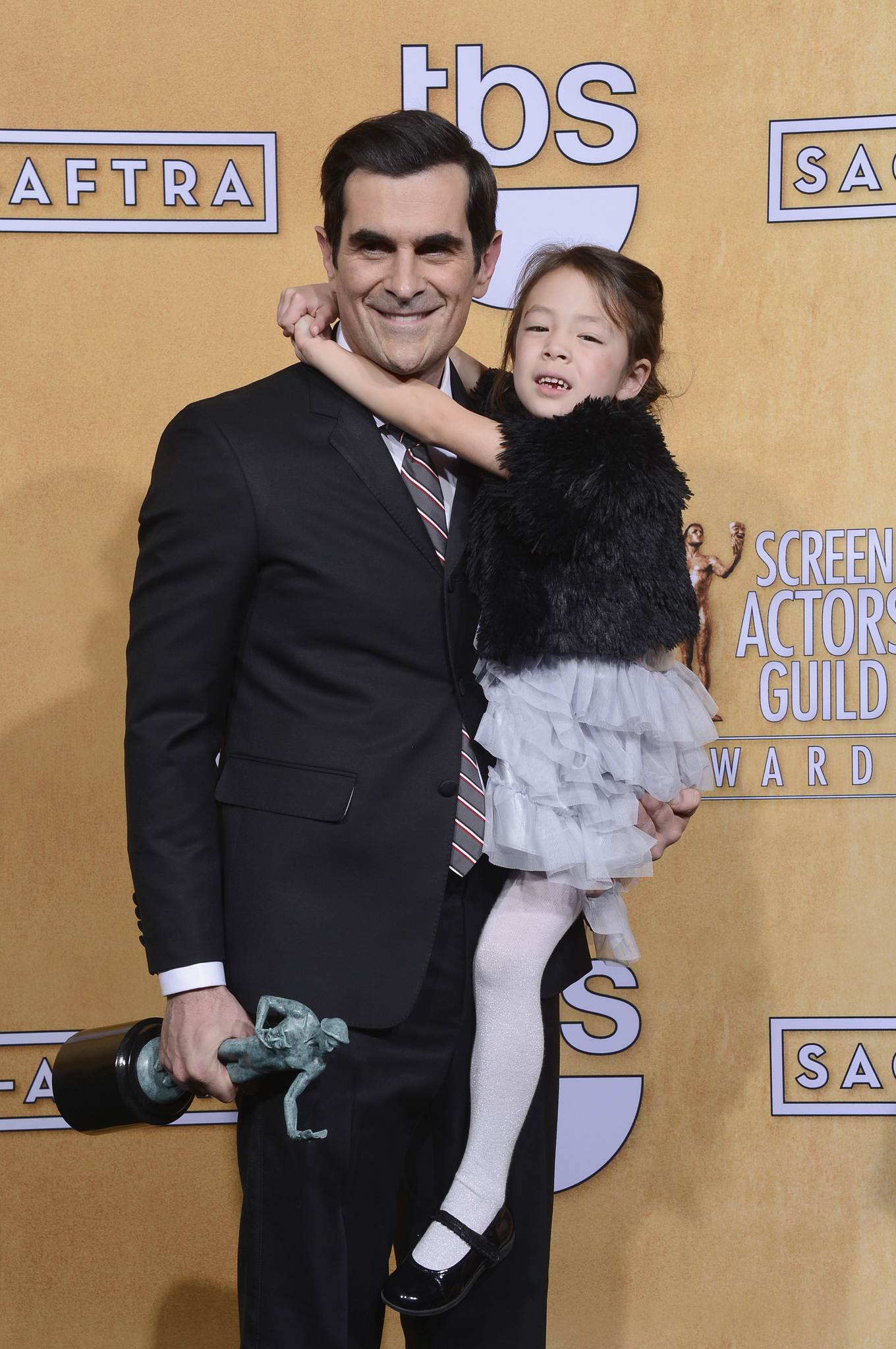 Ty Burrell and Aubrey Anderson-Emmons