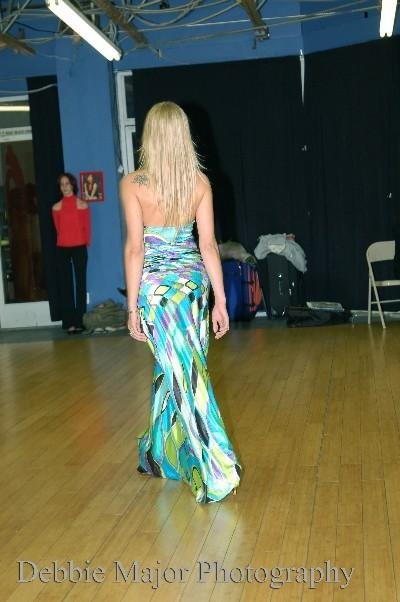 National Face of Glamour practice Runway / Cat Walk before Competition