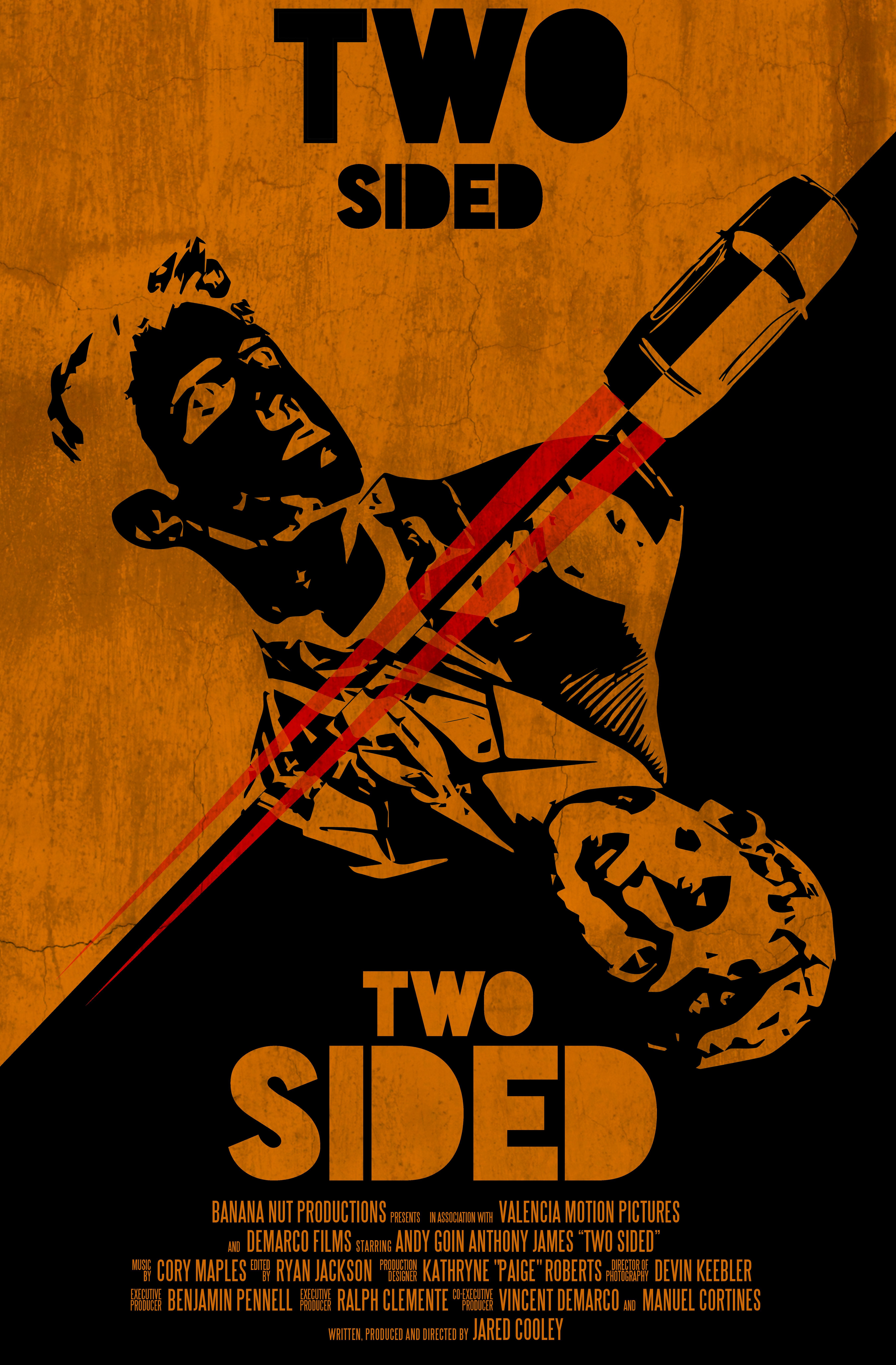 Official poster for Two Sided (2013)