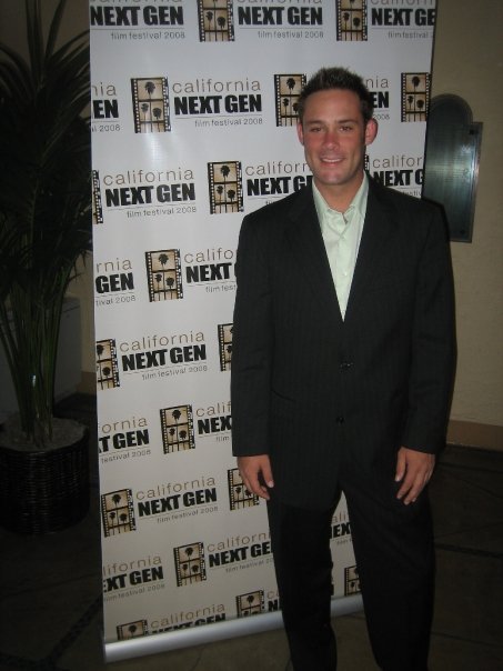 Jason Wiechert arriving at the NextGen Film Festival