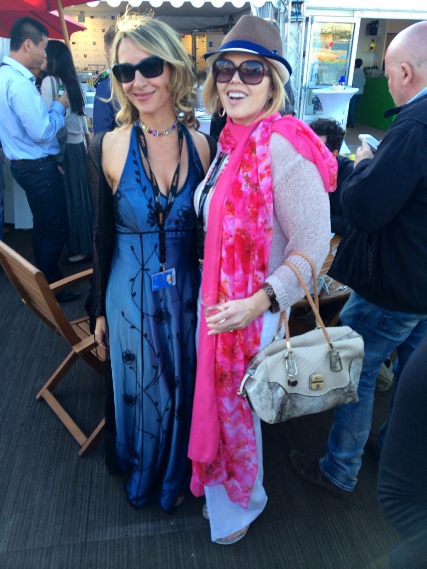 Lisa Stiles with actress Judi Beecher