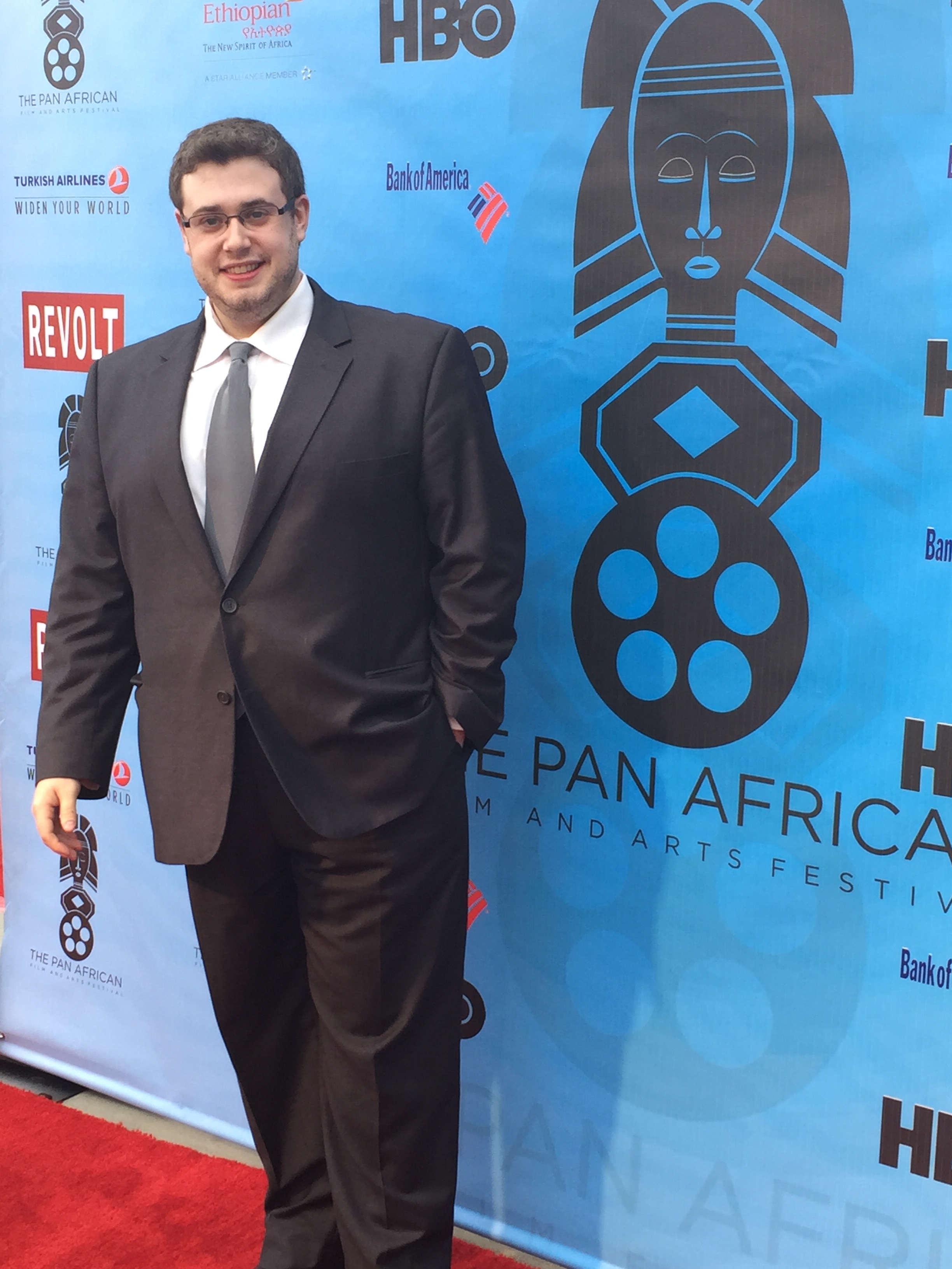 Marc Hawes attending the Pan African Film Festival