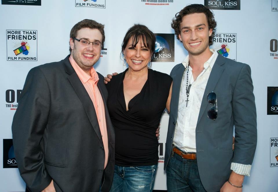 Marc Hawes, Kyle Horne, and Marina Rice Bader at Soul Kiss Films world Premier of Raven's Touch.