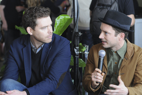 Director Craig William Macneill and producer Elijah Wood attend the Fast Company Grill During the 2015 SXSW Film Festival
