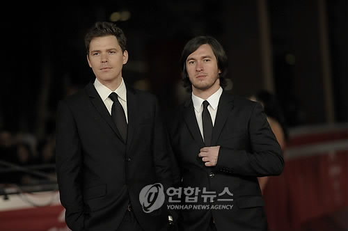 Directors Craig Macneill and Alexei Kaleina at the International Rome Film Festival premiere of The Afterlight