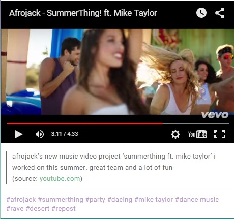 Afrojack-Summer Thing Ft. Mike Taylor