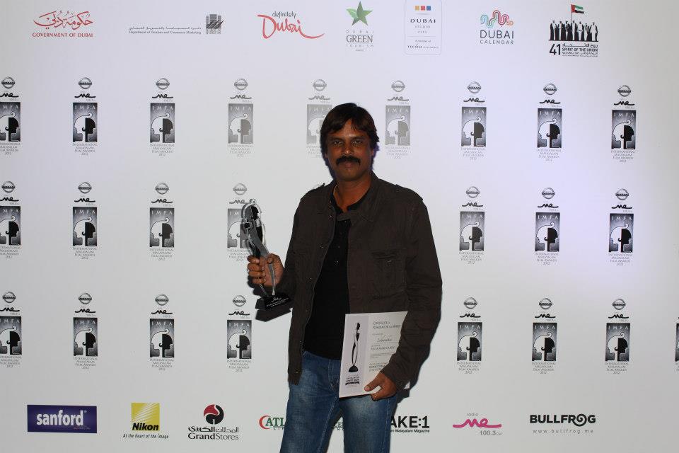 ickonic cinematographer of year 2012 imfa awards dubai,