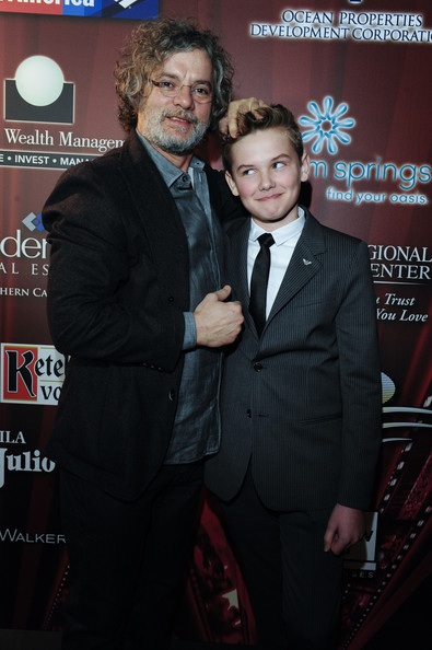 Francois Girard and Garrett Wareing attend the Closing Night Screening of Boychoir during the 26th Annual Palm Springs International Film Festival on January 11, 2015 at The Renaissance Hotel in Palm Springs, California.