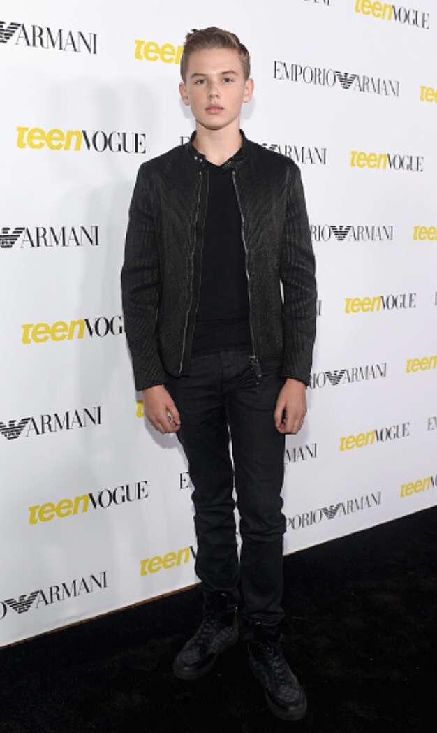 BEVERLY HILLS, CA - OCTOBER 02: Actor Garrett Wareing, wearing Emporio Armani, attends Teen Vogue Celebrates the 13th Annual Young Hollywood Issue with Emporio Armani on October 2, 2015 in Beverly Hills, California.