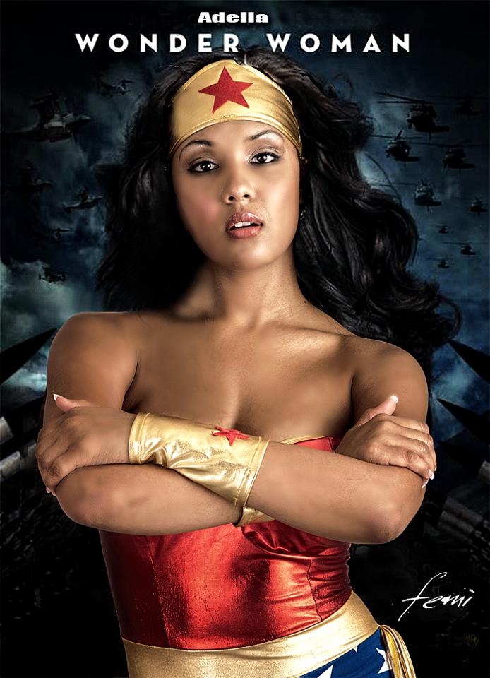 Wonder Woman - Model Adella Pasos