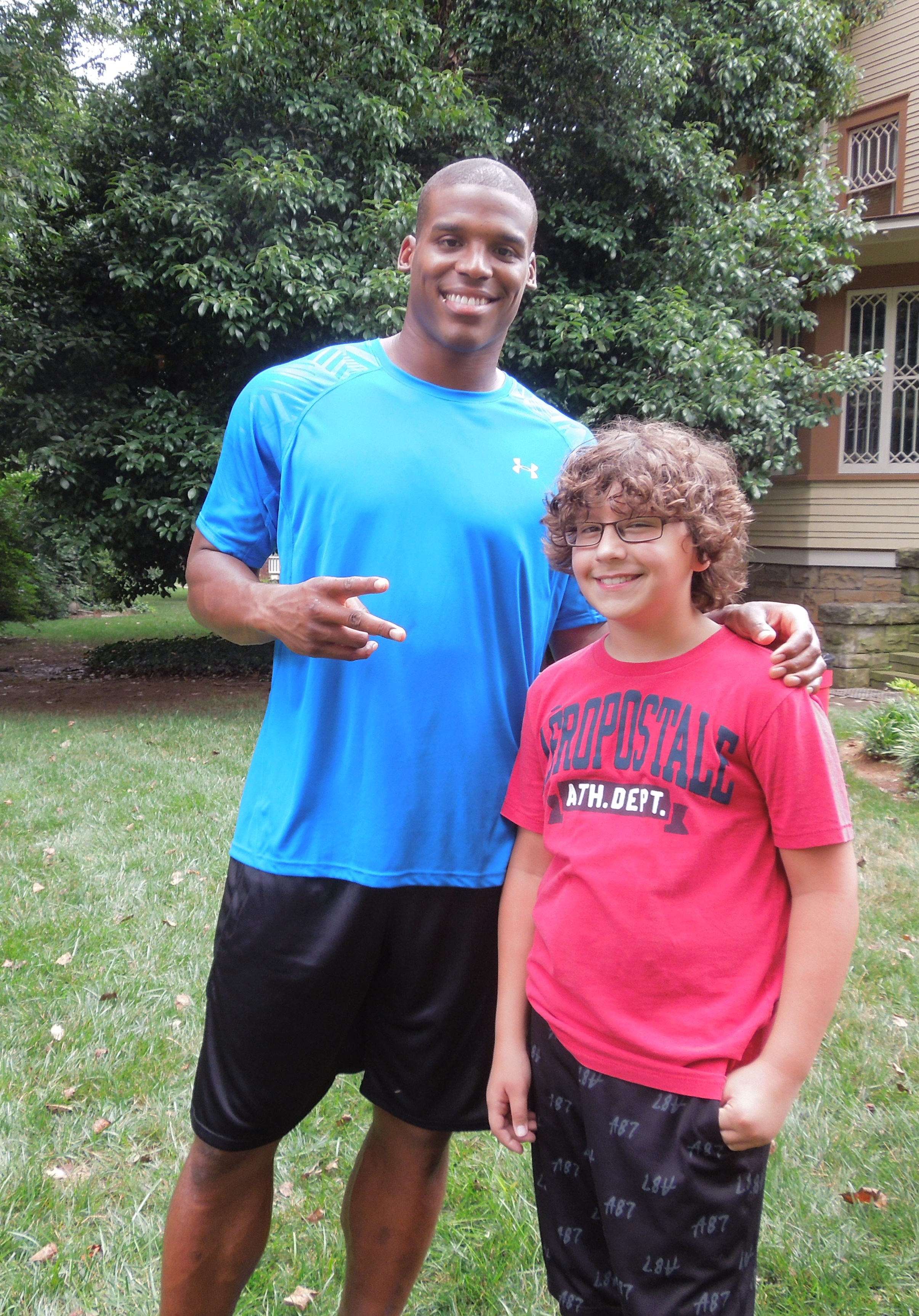 Me and Cam Newton
