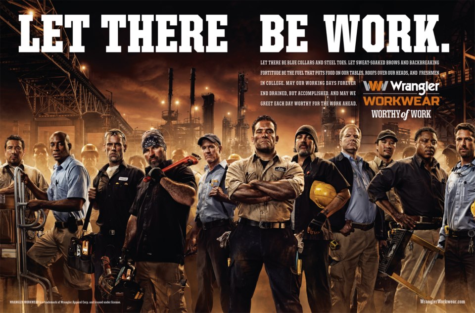 Ad Campaign for WRANGLER WORKWEAR