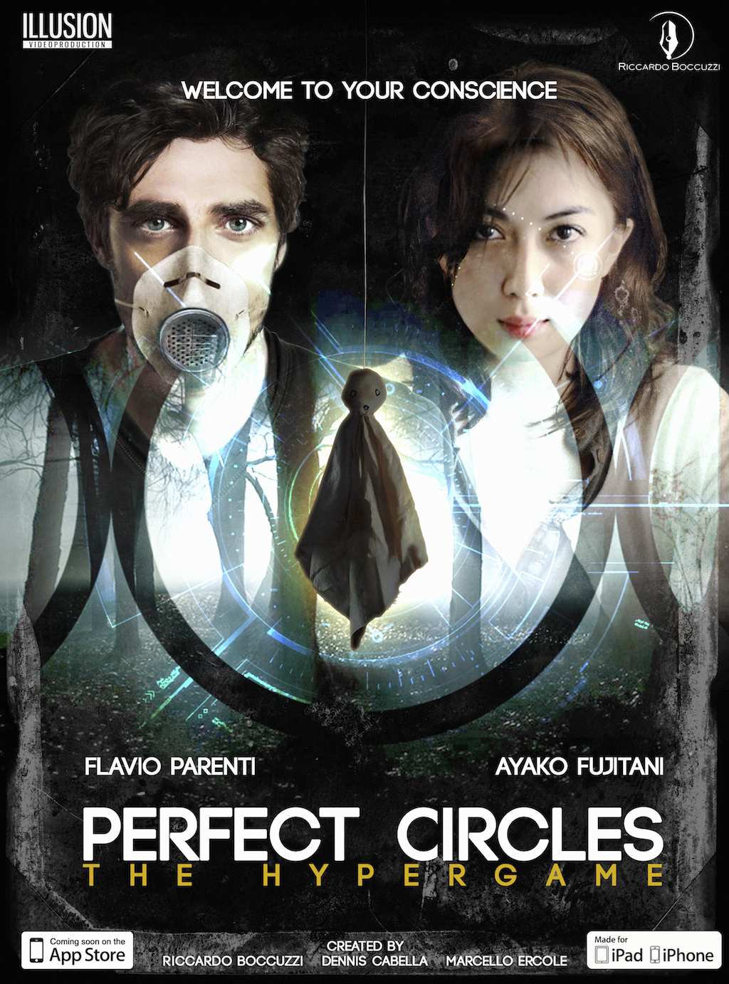 PERFECT CIRCLES - POSTER Actors: Flavio Parenti & Ayako Fujitani