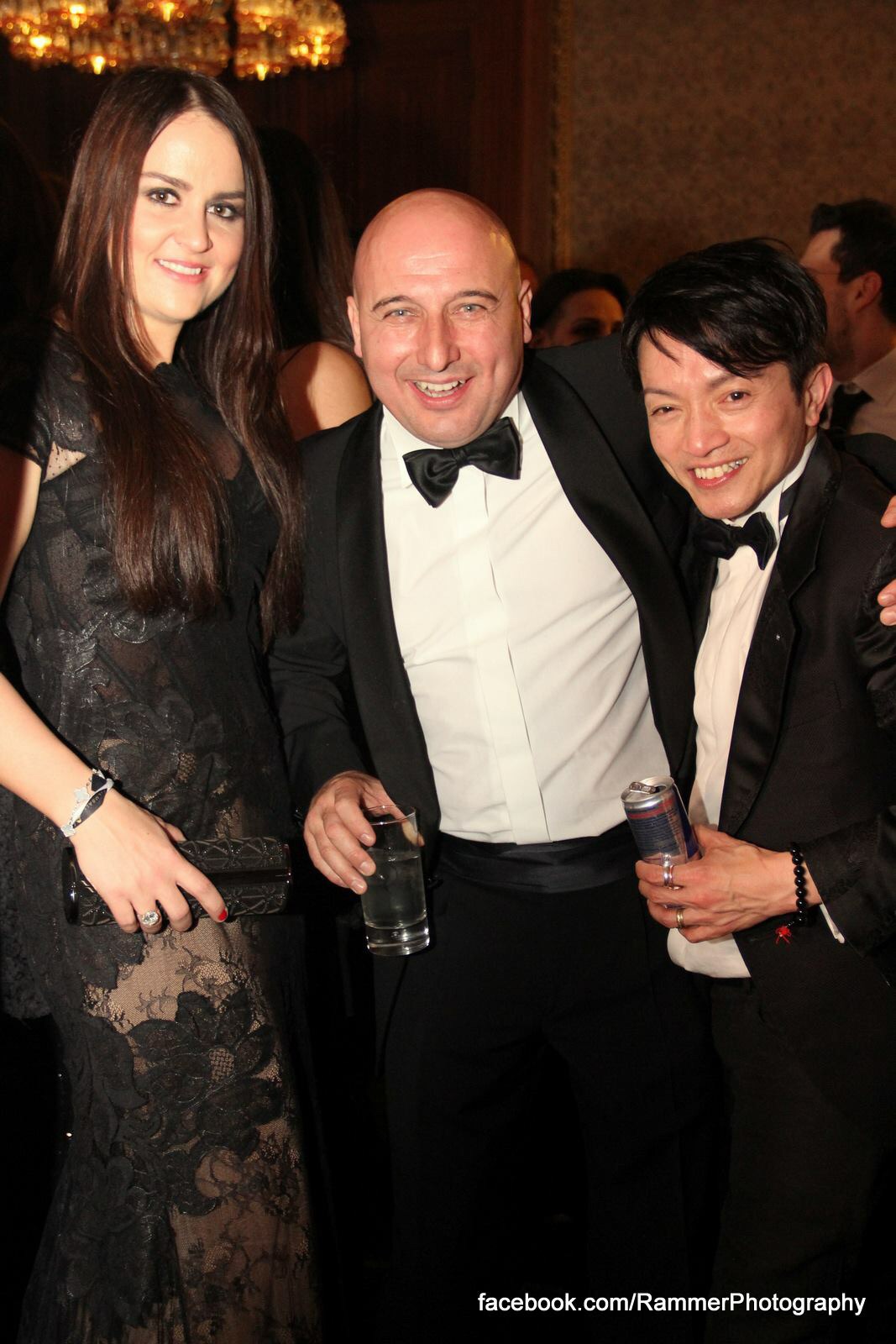 Vienna Filmball 2015 With actor Christoph Fälbl and designer La Hong Nhut