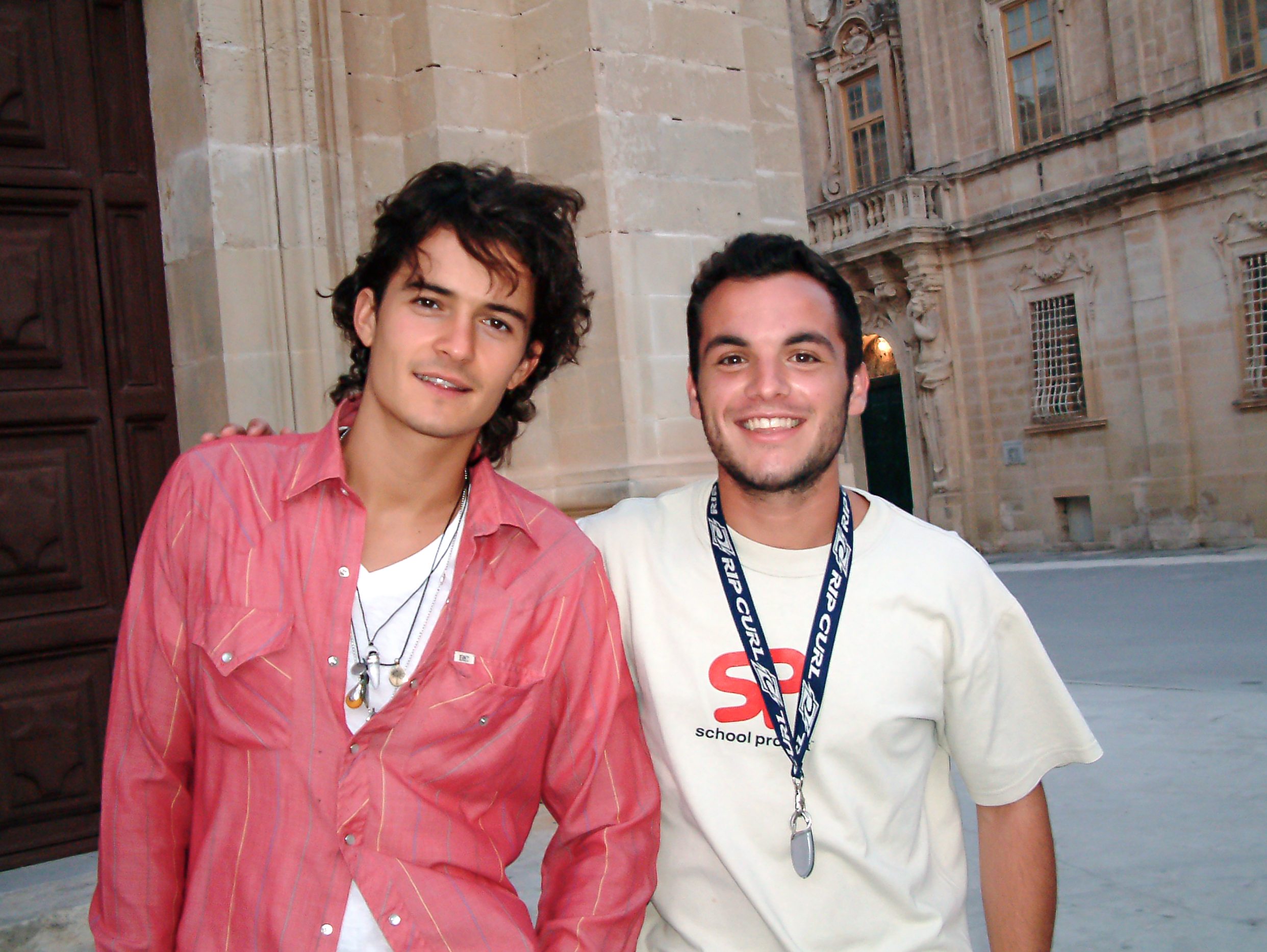 Orlando Bloom back in 2003 during Troy