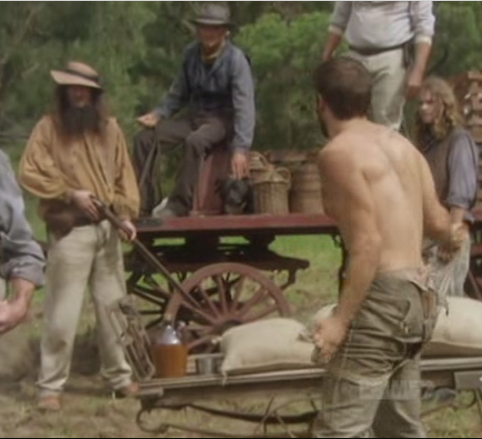 Wild Boys Season 1, Episode 2, Extra in the Mining Camp.