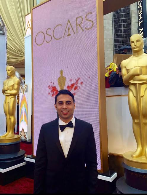 Tushar Tyagi @ 87th Oscars 2015