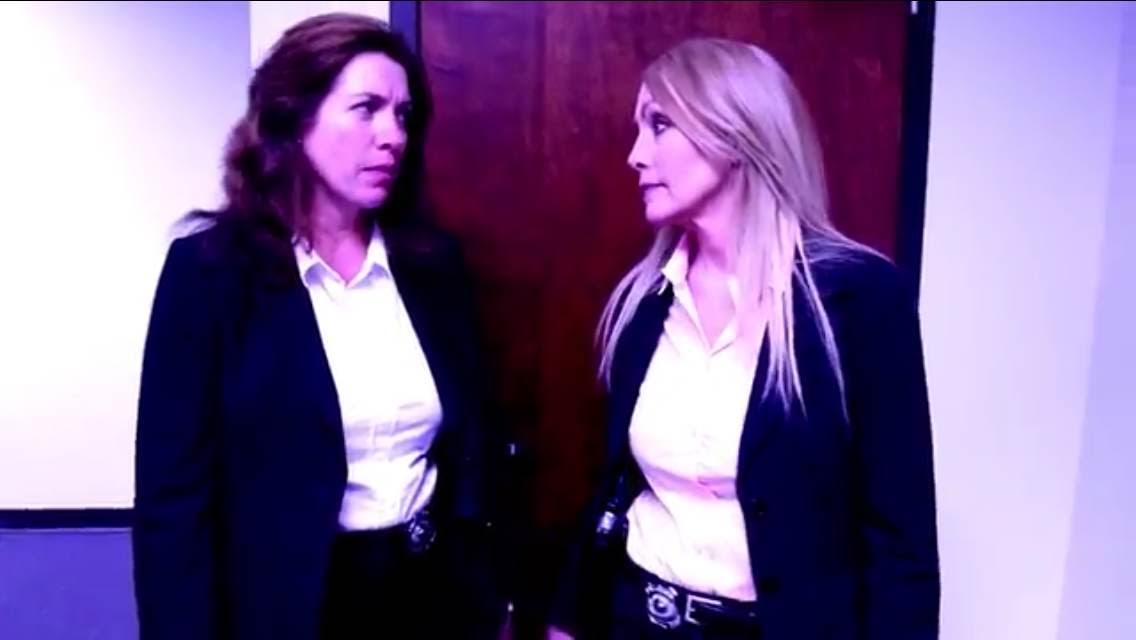 The dynamic duo of Agent Cable and Agent Wyatt in the award winning web series 'Family Problems' directed by Seth Chitwood of Angelwood Pictures
