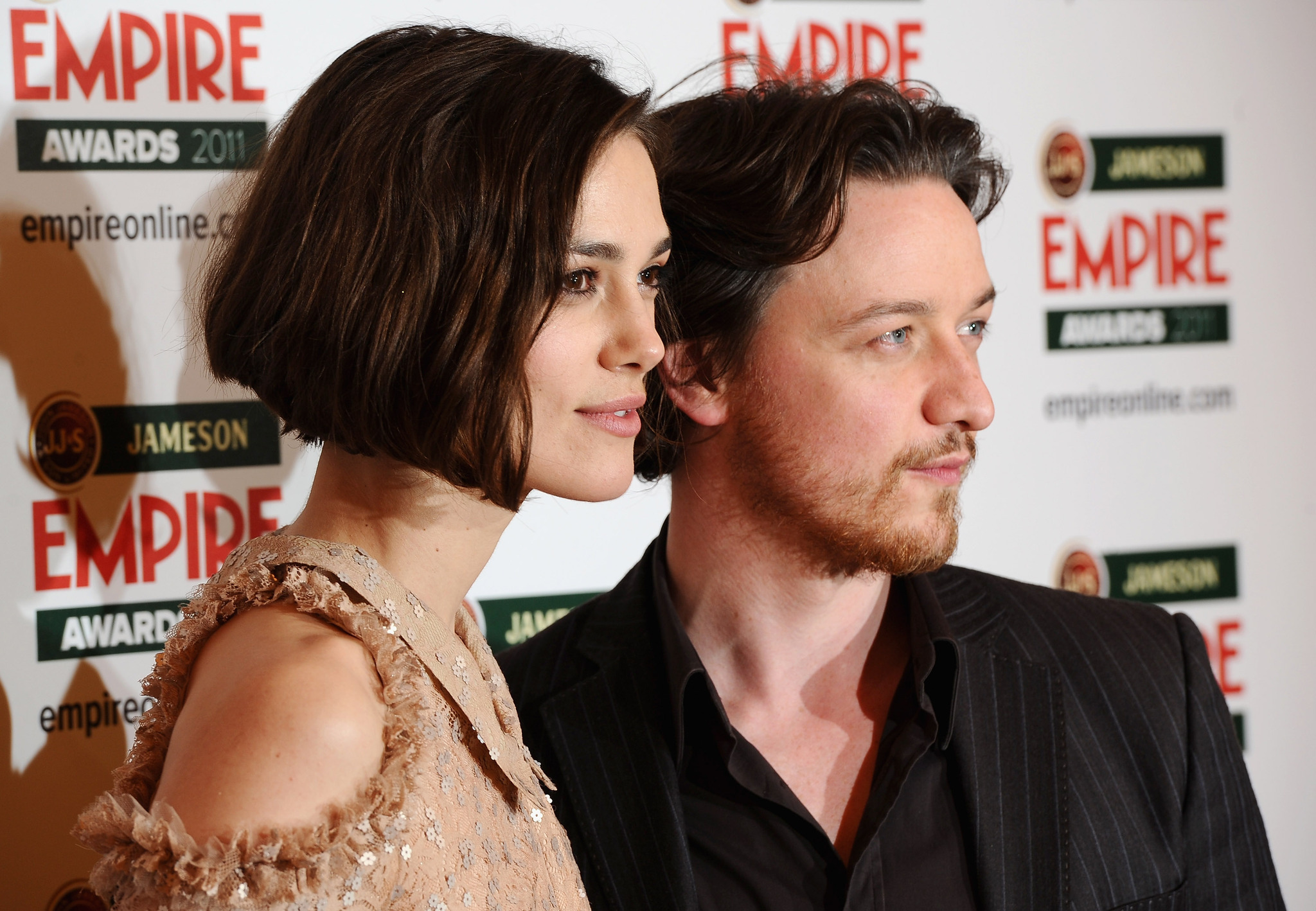 Keira Knightley and James McAvoy