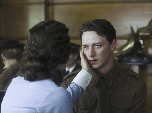 Still of Keira Knightley and James McAvoy in Atonement (2007)