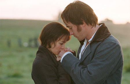 Keira Knightley and Matthew Macfadyen in Pride & Prejudice (2005)