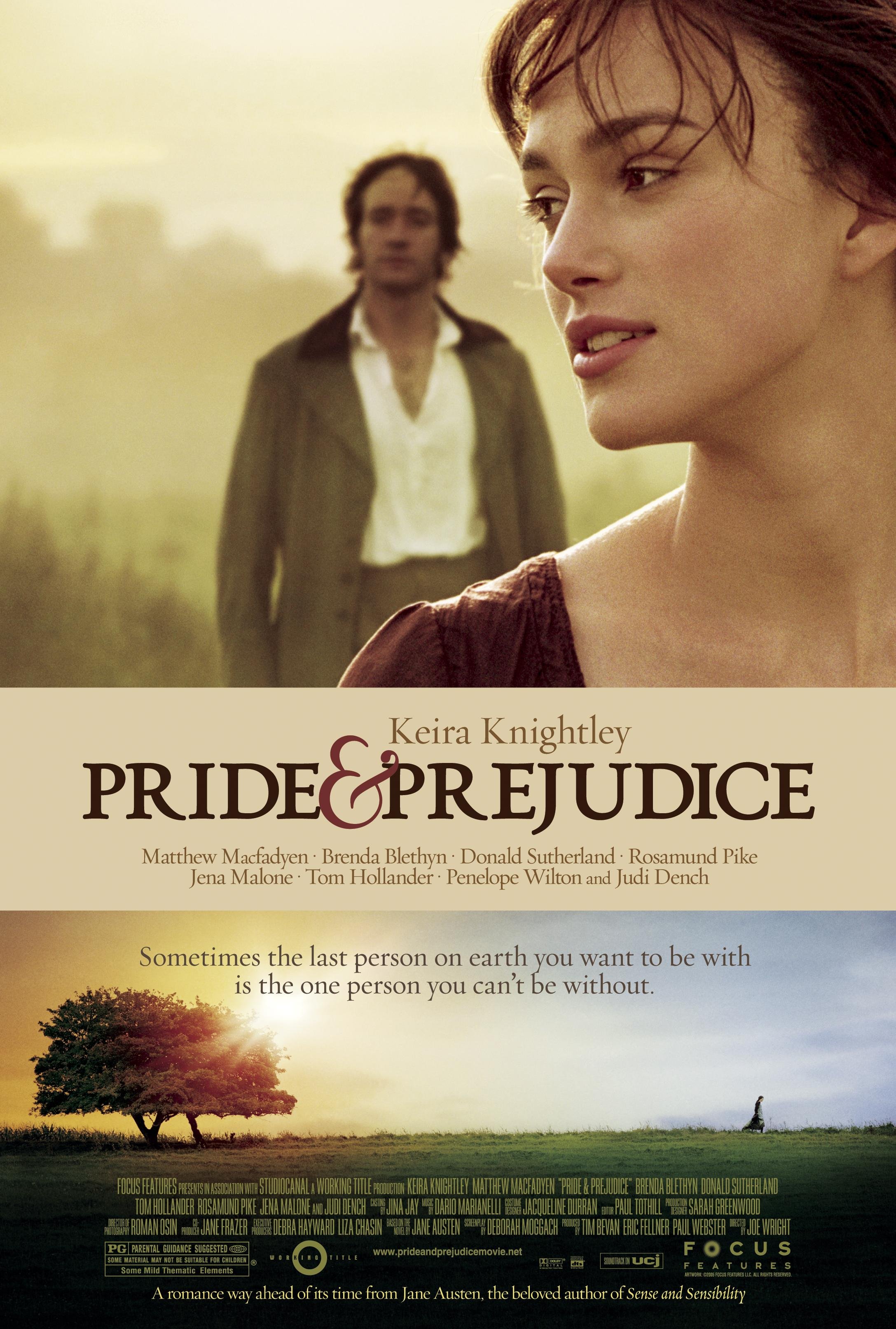 Keira Knightley and Matthew Macfadyen in Pride & Prejudice (2005)