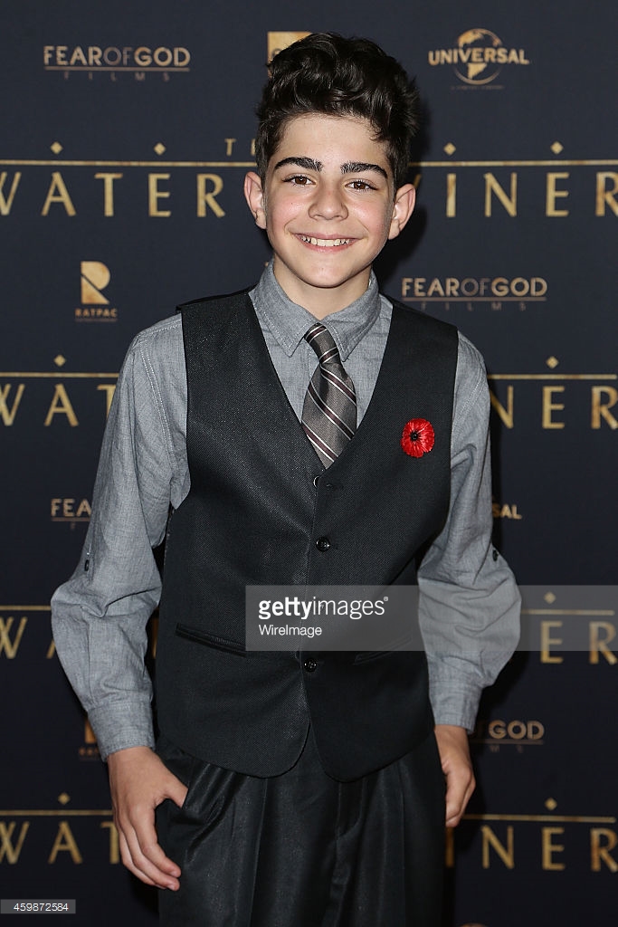 Dylan Georgiades at the Melbourne Premiere of The Water Diviner