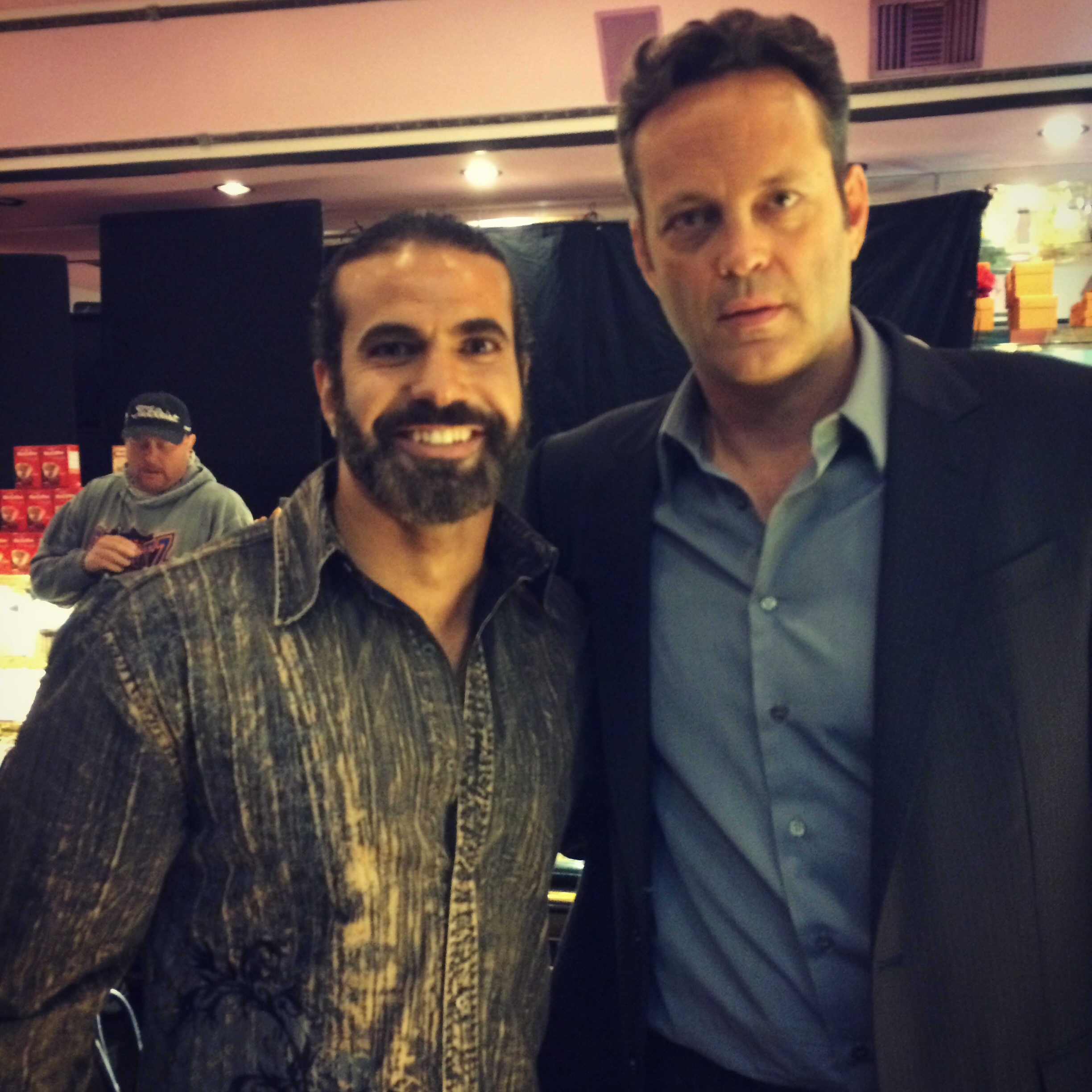 Working with Vince Vaughn was incredible by all means