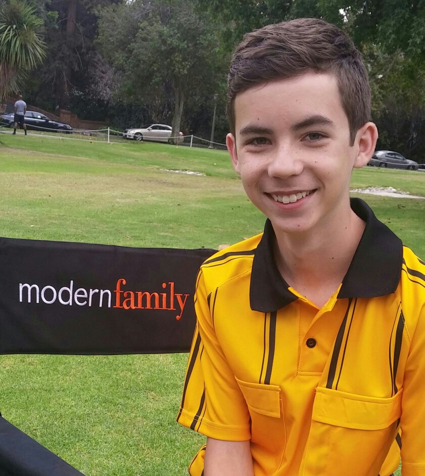 On set - Modern Family