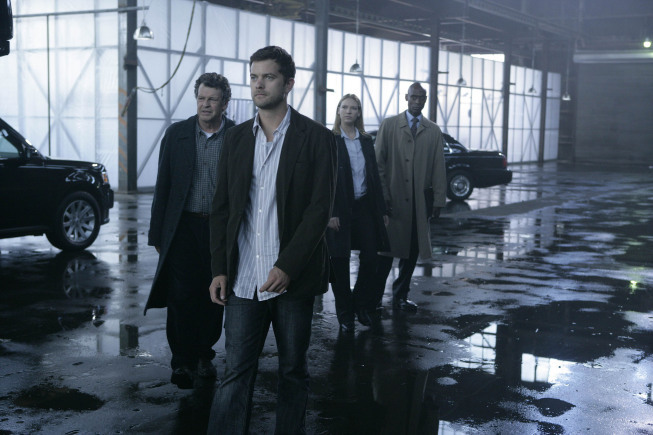 Still of Joshua Jackson, John Noble, Lance Reddick and Anna Torv in Ties riba (2008)