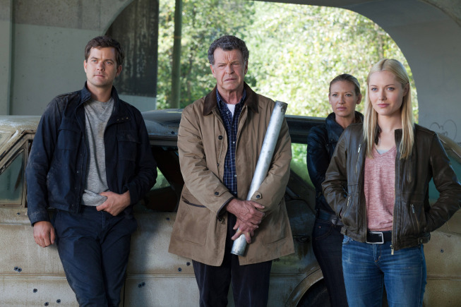 Still of Joshua Jackson, John Noble, Anna Torv and Georgina Haig in Ties riba (2008)