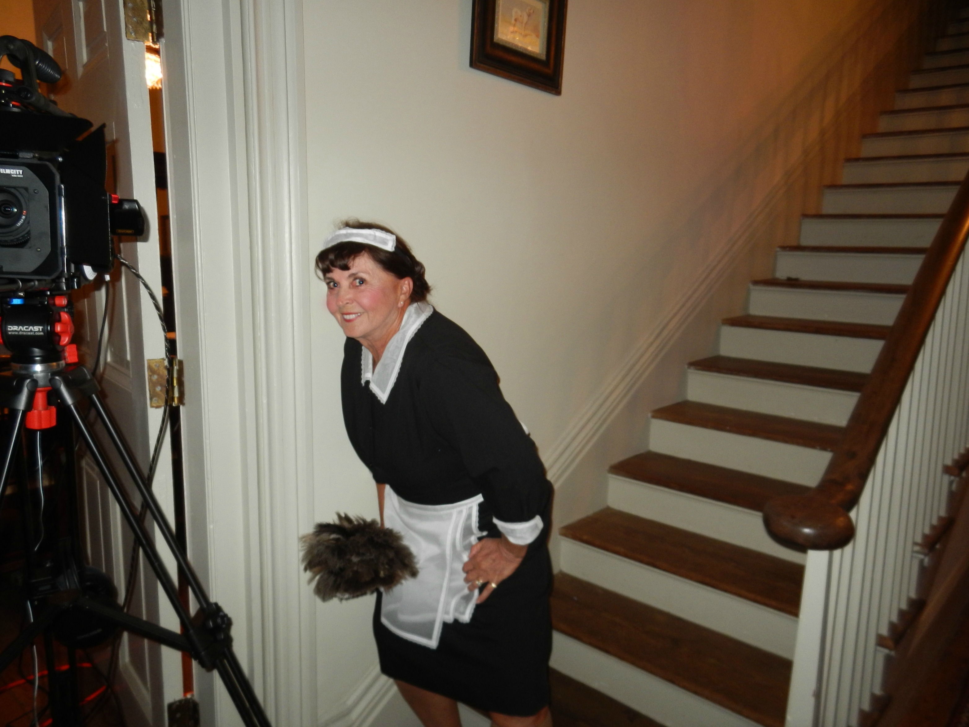 Actress - Brenda Moss-Clifton 2014 - on set of Holey Matrimony as Mrs. Davis, the housekeeper
