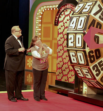 2008 - F/ The Price Is Right Million Dollar Extravaganza show; this is my 2nd appearance. I was on in 1978 when Bob Barker was host; won something both times.
