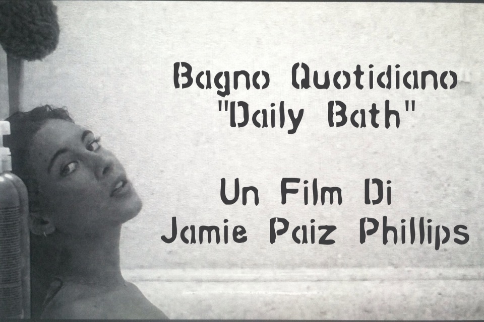 Jamie Paiz Phillips in Bagno Quotidiano (2013)