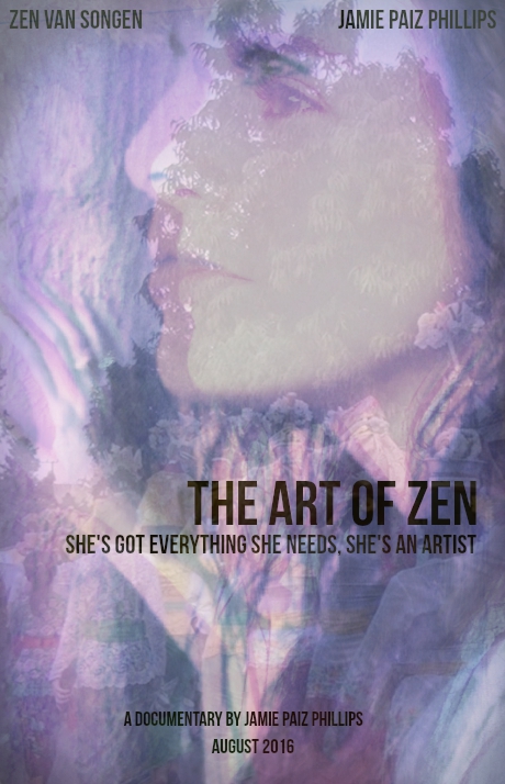 Zen Van Songen in a poster for The Art of Zen.