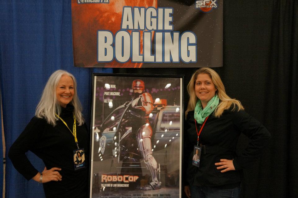 Angie Bolling and Michele B. McGraw at the Dallas SciFi Expo (Irving Convention Center 2012)