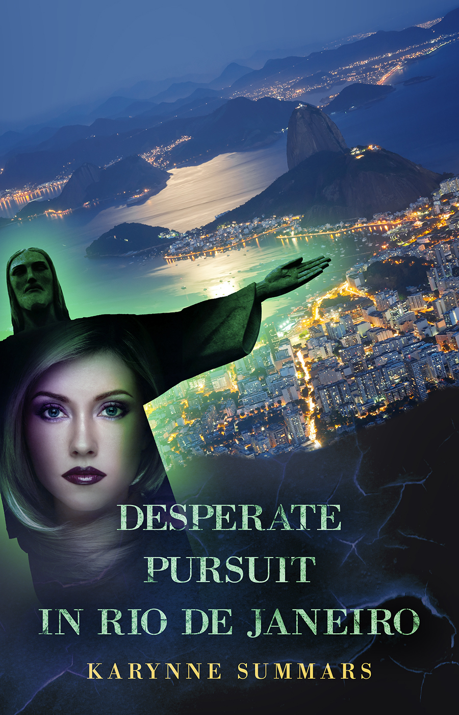 Desperate Pursuit in Rio de Janeiro Drama, Romance, Thriller, Action Novel Book Cover