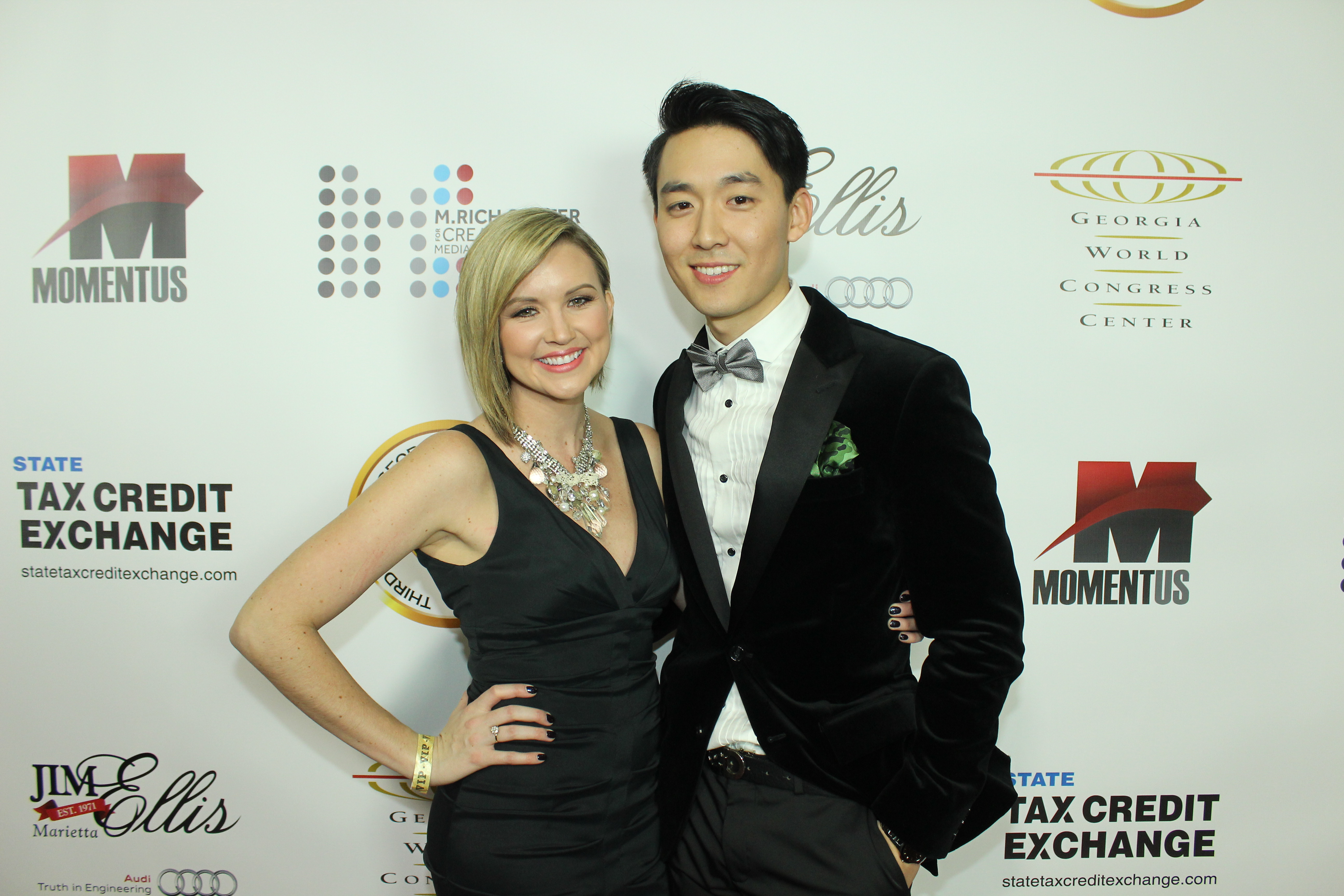 Singer Beth Spangler (The Voice) and Dior C. Choi