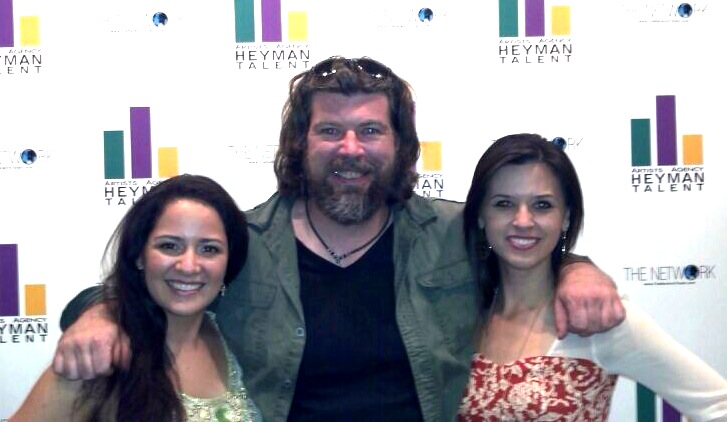 Heyman Talent Mixer in Dallas with Cristina White and Christian Stokes - August 2013