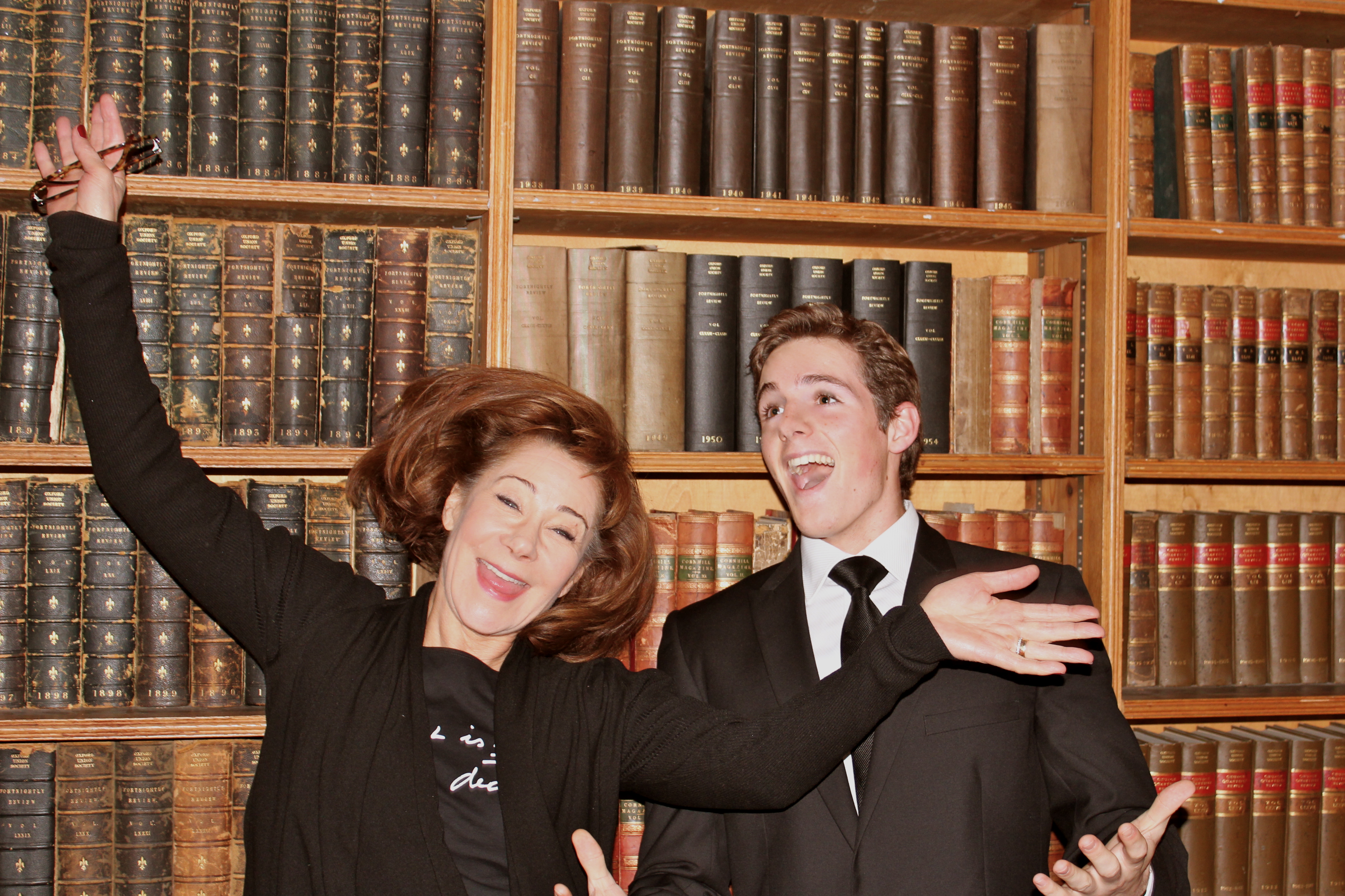 Discussing the Stanislavski method with Zoe Wanamaker and Ethan Averton
