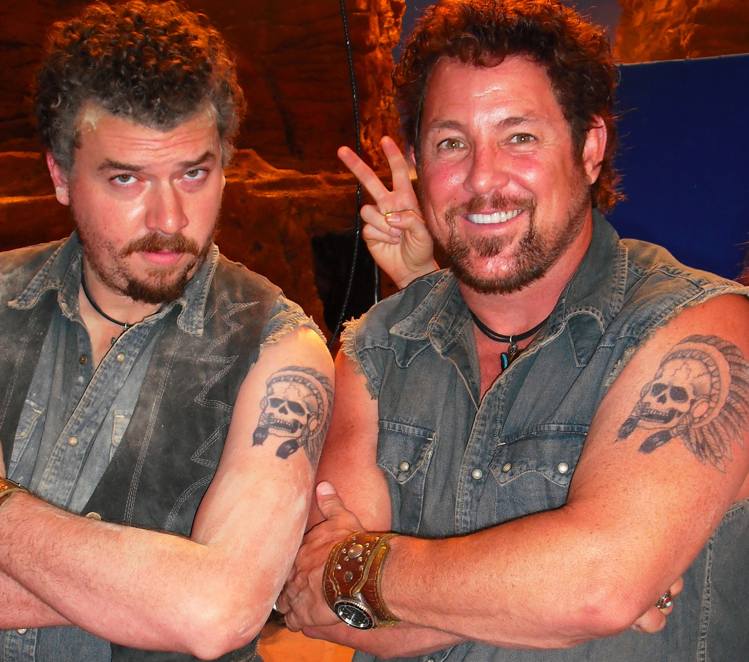 Steve Schriver stunt Doubling Danny McBride on Land Of The Lost.