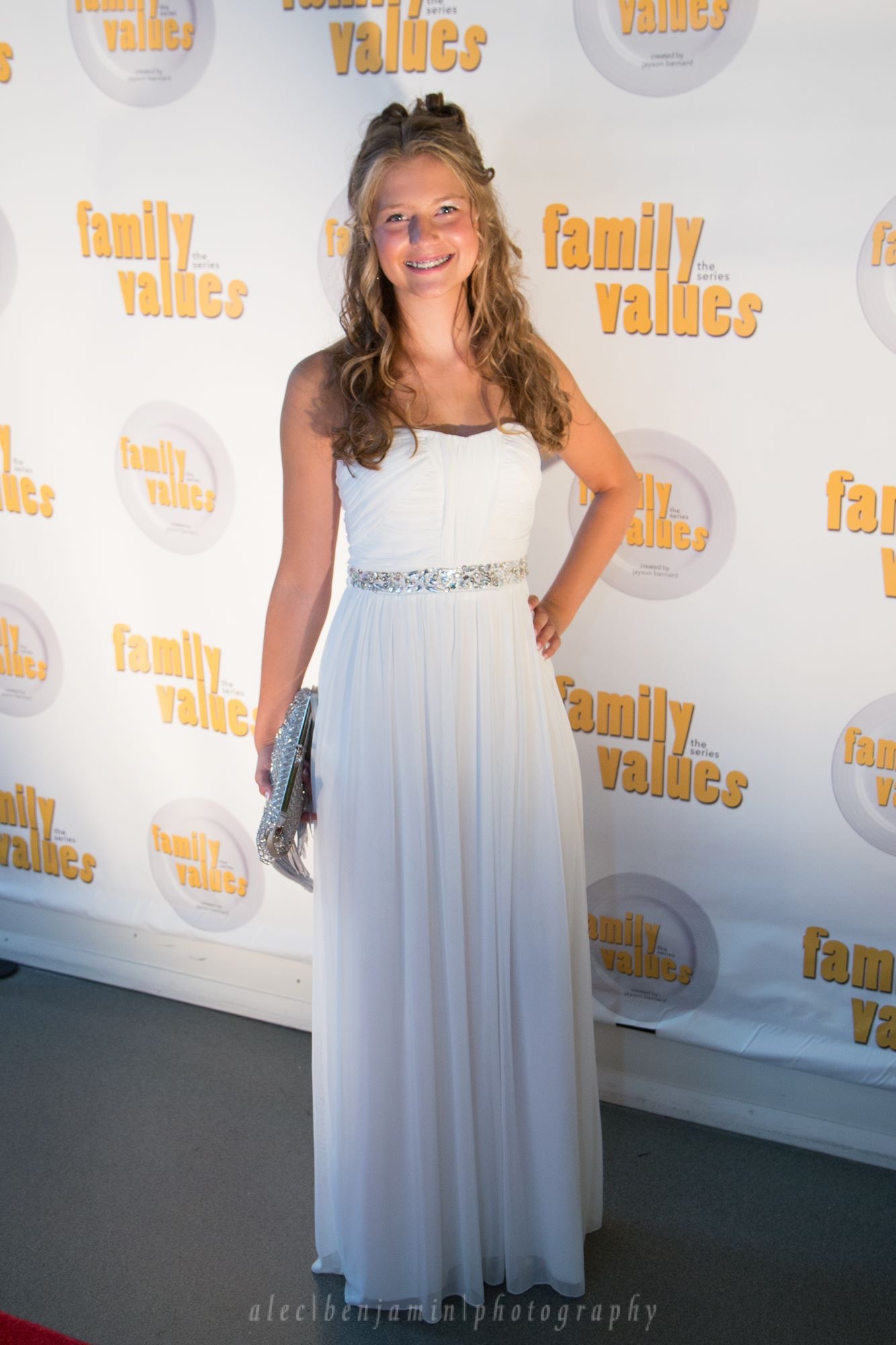 Lauren Vilips at the 'Family Values' pilot screening