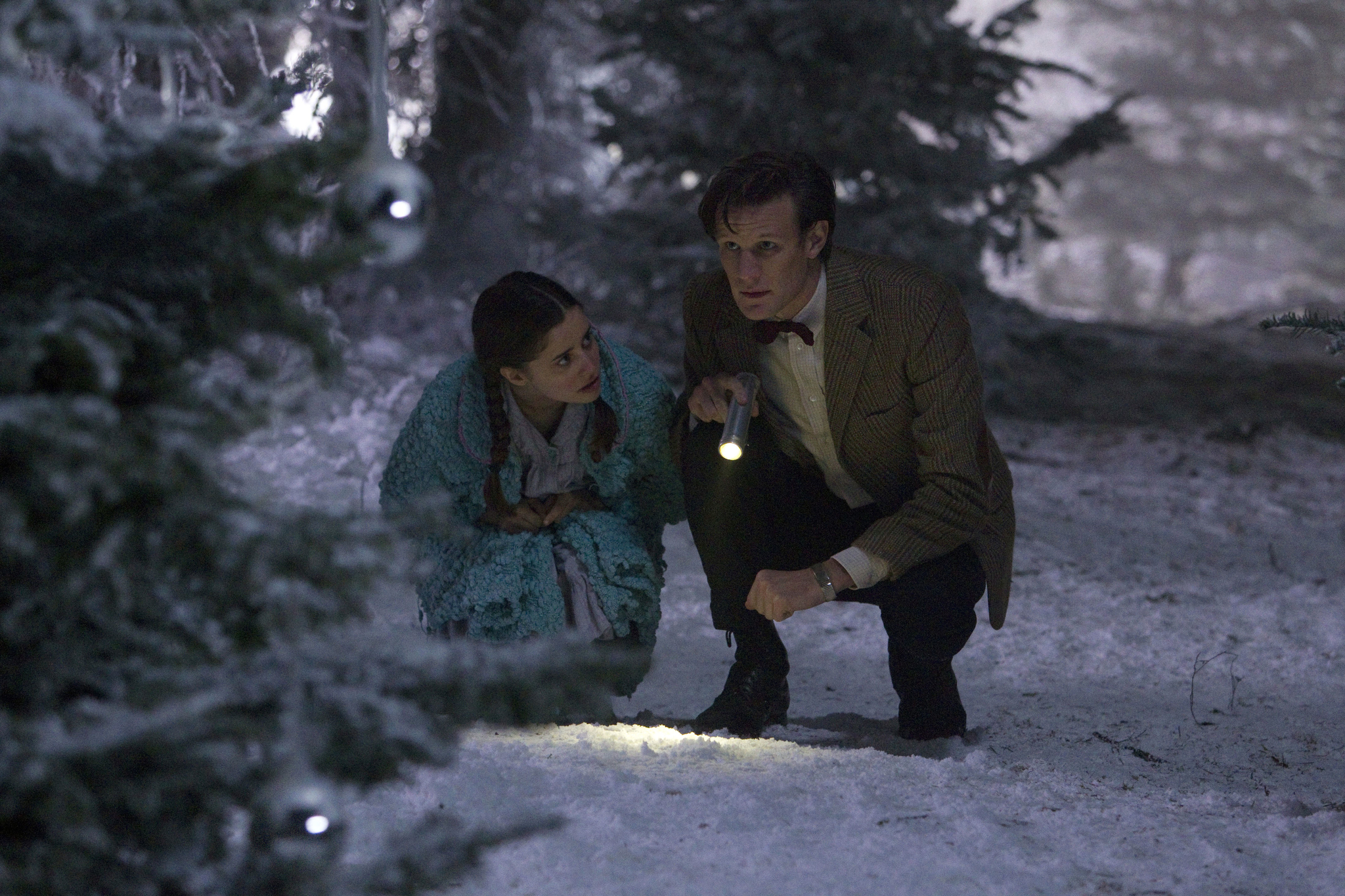Still of Holly Earl and Matt Smith in Doctor Who (2005)