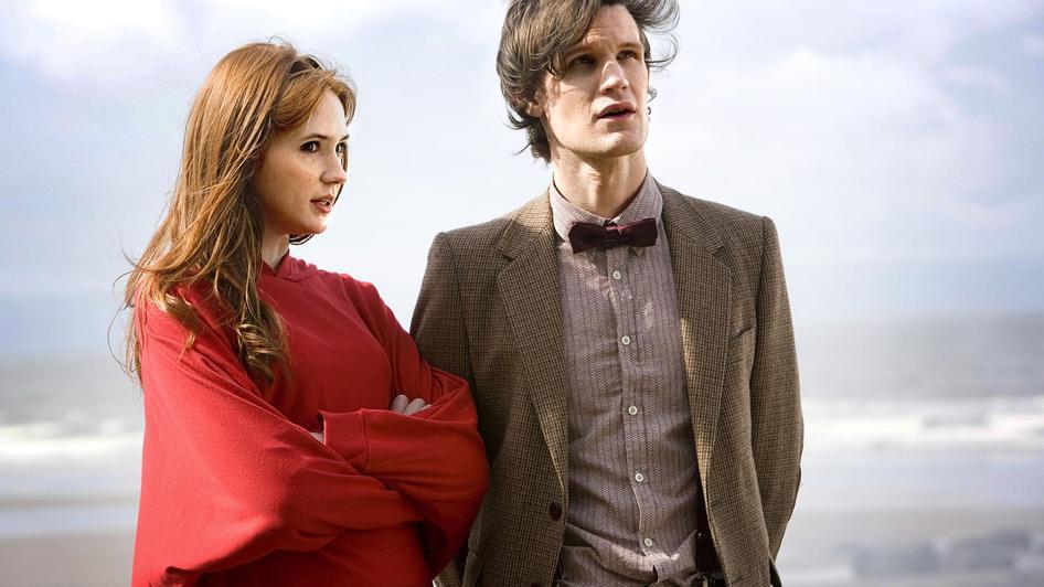 Still of Matt Smith and Karen Gillan in Doctor Who (2005)