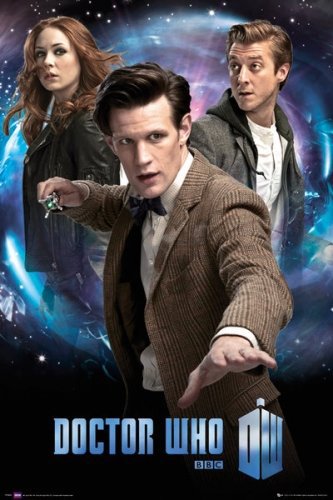 Matt Smith, Karen Gillan and Arthur Darvill in Doctor Who (2005)
