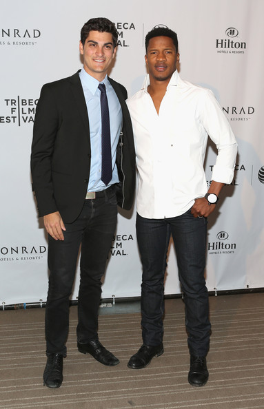 Zak Tanjeloff (L) and Nate Parker attend the TFF Awards Night during the 2014 Tribeca Film Festival at Conrad New York on April 24, 2014 in New York City.