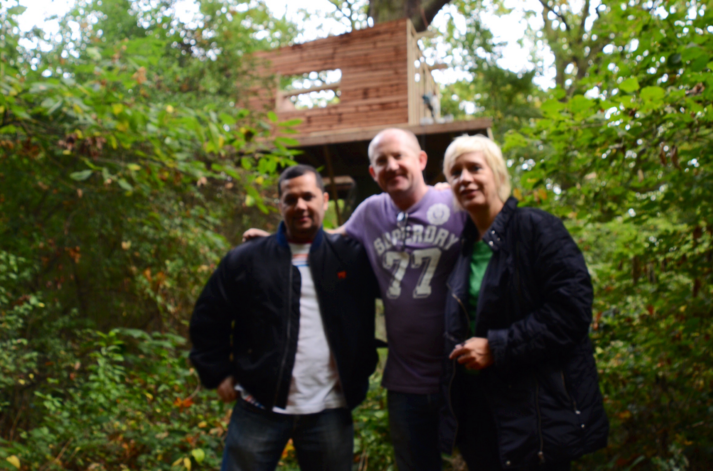 Treehouse designer with Red Rug Productions, exec producer set designer ,Peter Jonas and writer /producer Sina Bowyer